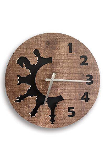 HobiMax Büyük Boy Satranç Duvar Saati