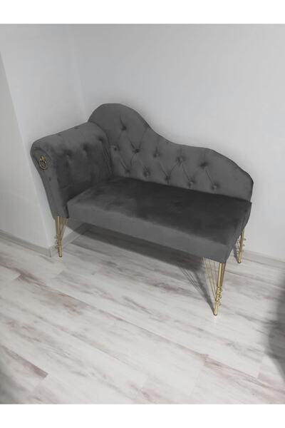 aldagelsin Metalda Josefin Bench Koltuk Berjer Gold Seri 130 Cm