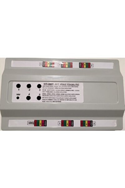 Multitek Multibus 1 Giriş 4 Çıkışlı Video Yükseltici 9g 02 01 0004