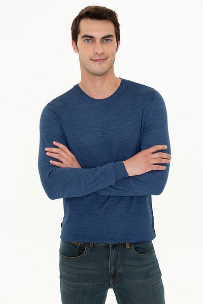 Pierre Cardin Pulover pentru bărbați Indigo G021SZ0TK.000.1256279