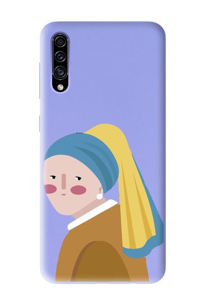 Spoyi Lilac Launch Phone Case with Pearl Earring Girl Design Compatible with ...