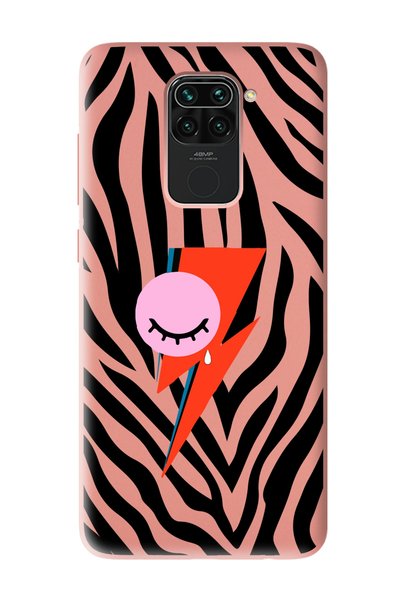 Spoyi حافظة هاتف متوافقة مع تصميم فلاش لهاتف Xiaomi Redmi Note 9
