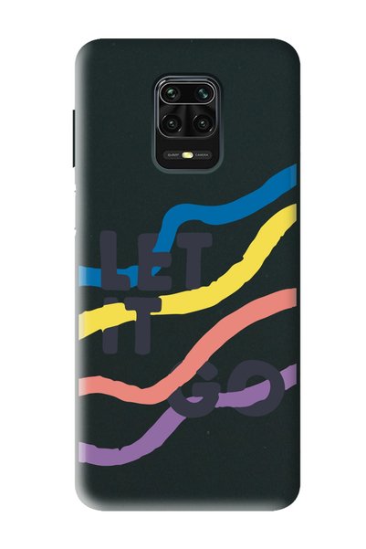 Spoyi حافظة هاتف Xiaomi Redmi Note 9 Pro - 9s متوافقة مع تصميم Let It Go بالل...