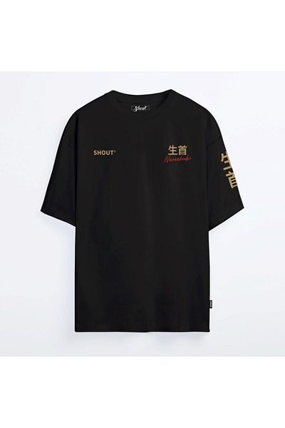 Shout Oversize Japanese Namakubi Unisex T-shirt