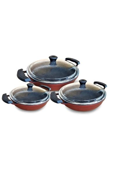 AKPA HOME Cast Alya 3-Piece Sahan Set