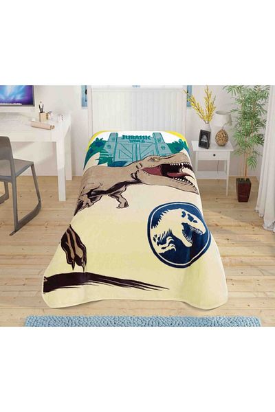 Taç Jurassic World Licensed Single Blanket - D2R