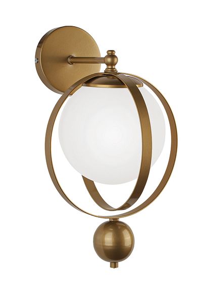 Begüsa Jupiter Sconce 2 Pieces Antique White Glass