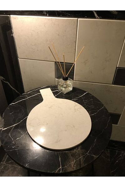 TUTARMERMER Table Marble Presentation Rack Quartz Surface