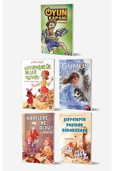 Beyaz Balina Yayınları 8+ Yaş Için Okuma Seti - 5 Kitap Takım