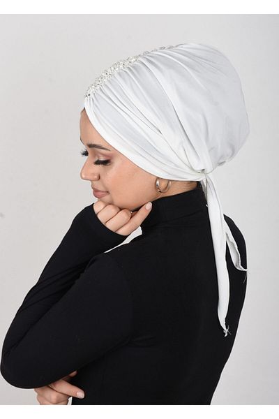 OykumBone White Leaf Stone Ready Bonnet
