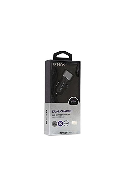 Genel Markalar Marka: S-link Sw-ahc36m 2 Usb, 3.1a Metal Araç Şarj Cihazı Kat...