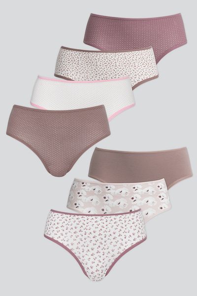 Doremi Daily Fit 7-Piece Women's Slip Panties