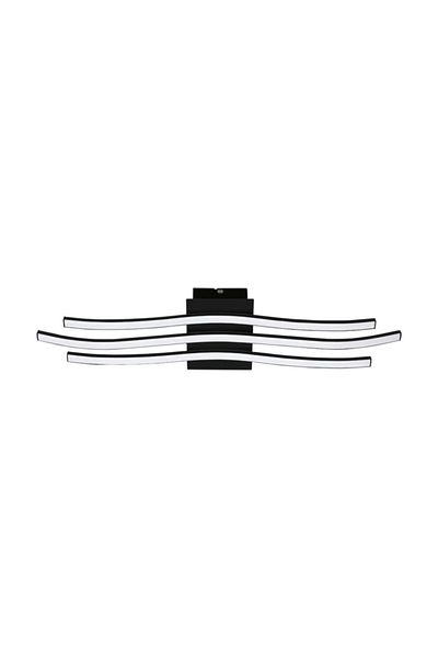 Eglo 99321 Roncade 1 Black Steel and Aluminum Wall Ip20 Led Ma - Indoor Lighting