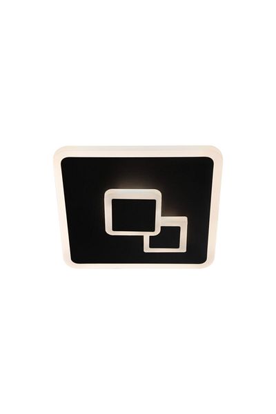 Eglo 30658 Cadegal Black Led Ceiling Lamp - Cast Steel, Ip20, Max: 7.8W, Width: 20C