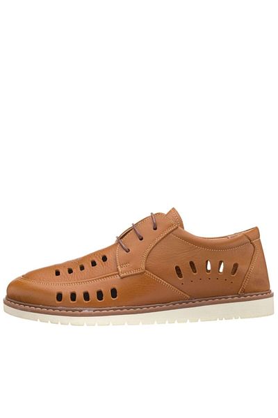 İriadam 45 - 46 - 47 - 48 - 49 - 50 Ag1977 Tan Thermo Base 4 Seasons Usable Large Size Calf Leather