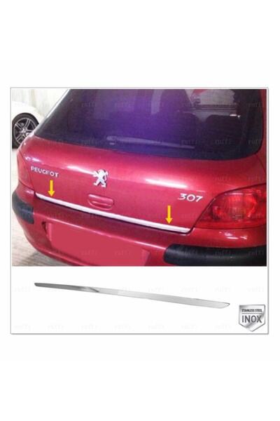 FAMS OTO AKSESUAR Peugeot 307 Krom Bagaj Alt Çıtası 2000 Üzeri P.çelik