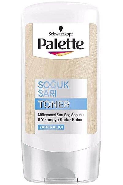 Palette Marka: Yarı Kalıcı Toner Soğuk Sarı 150 Ml Kategori: Saç Boyası
