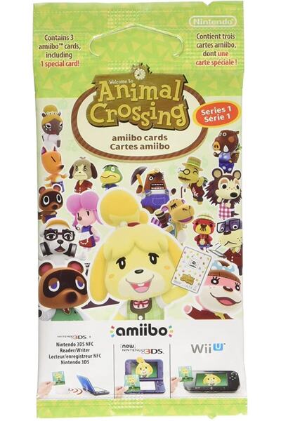 Nintendo Animal Crossing Amiibo Kart Seri 1