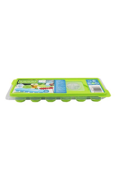 Gondol Green 12 Compartment Non-stick Silicone Freezer - Push-out
