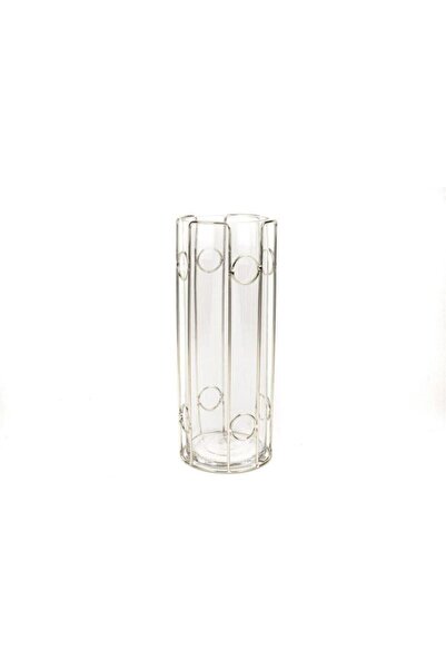 Mikasa Moor Gümüş Cam Mumluk 41 Cm