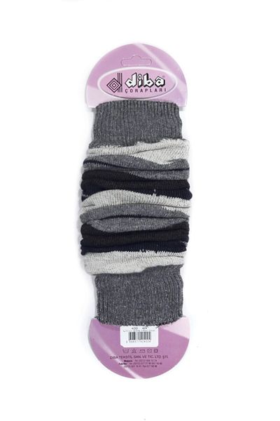 Diba Lambswool Wool Women's Striped Smoked Knee Pad Leggings