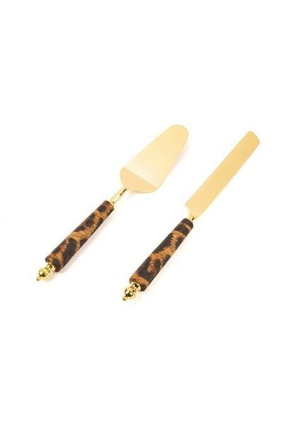 Mikasa Moor P168893752 - خدمة كعكة جولد ليو المكونة من قطعتين