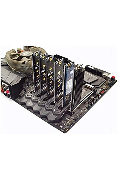 Alfais 4391 M.2 Nvme Ssd Ngff To Pcie 3.0 X1 Adaptör M Key Kart Çevirici Dönüştürücü