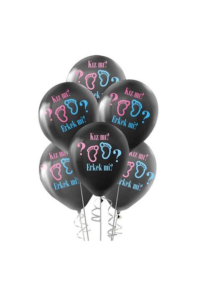 Kikajoy Girl's Boy's Gender Balloon 10 Pieces