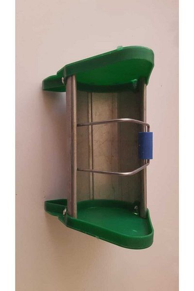 TEKPLAST وعاء طعام حمامة 15 سم (معدن - بلاستيك)