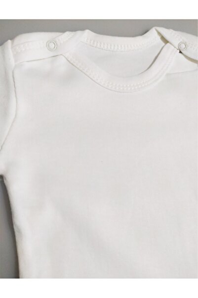 Nayinom Long Sleeve Snap Badi-Ecru