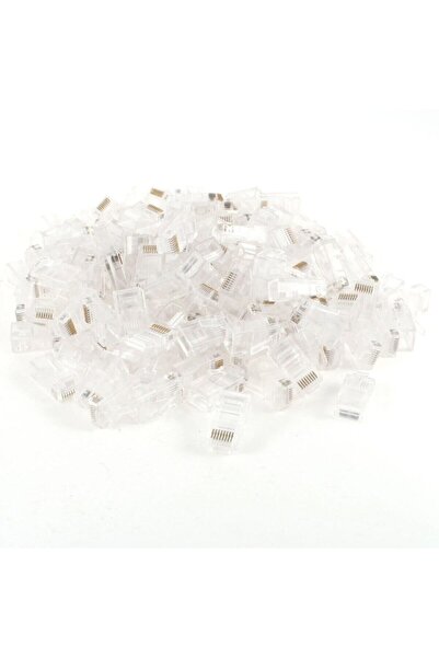 Alfais 4615 Cat6 Rj45 Jack Konnektör Ethernet Kablo Ucu Cakı 100 Adet