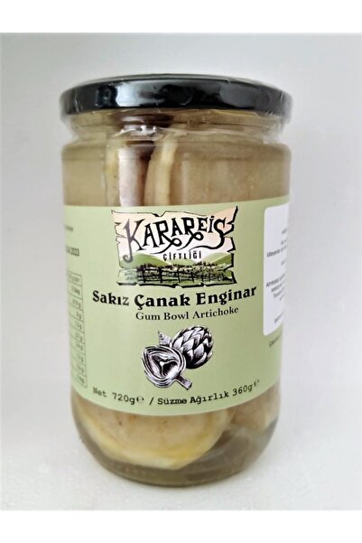 Karareis Çiftliği Sakız Çanak Enginar 660 Cc