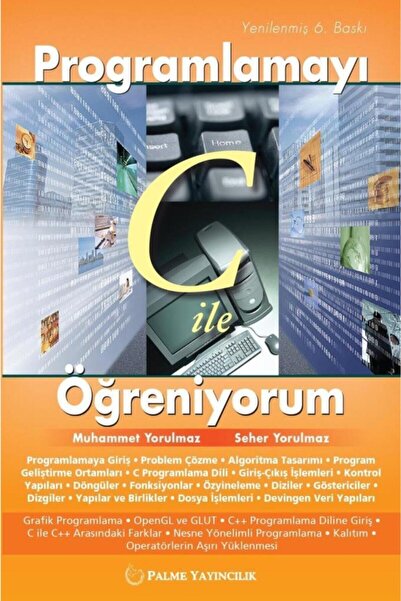 Palme Yayınevi Programlamayı C Ile Öğreniyorum- 9786053555179-iz - Palme Üniv...