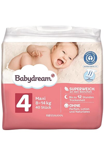 BABYDREAM Marka: Bebek Bezi 4 Beden 40'lı Kategori: Deniz Malzemeleri