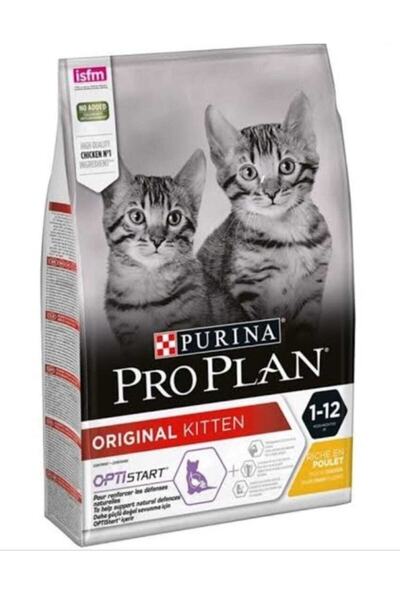 Pro Plan Kitten Tavuklu Pirinçli Yavru Kedi Maması 10 Kg