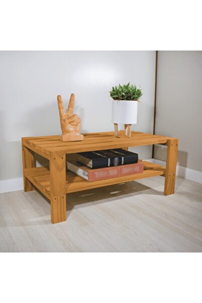 WOODENSA Masif Ahşap Orta Sehpa