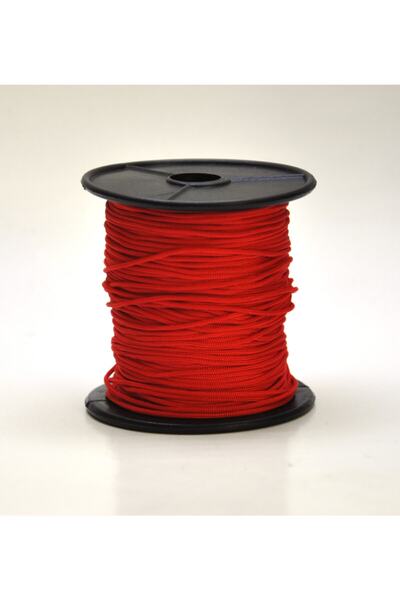 Bi hızlı 1.1 Mm Parachute Rope (100 Meters Coil) Red Color