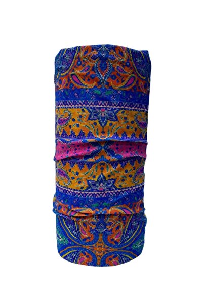 FATELLA Unisex Πολύχρωμη μάσκα λαιμού με μοτοσικλετιστικό σχέδιο μπαντάνας
