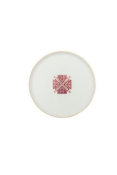 Porland Arabesque Pattern6 Flat Plate 21 Cm 04alm005999