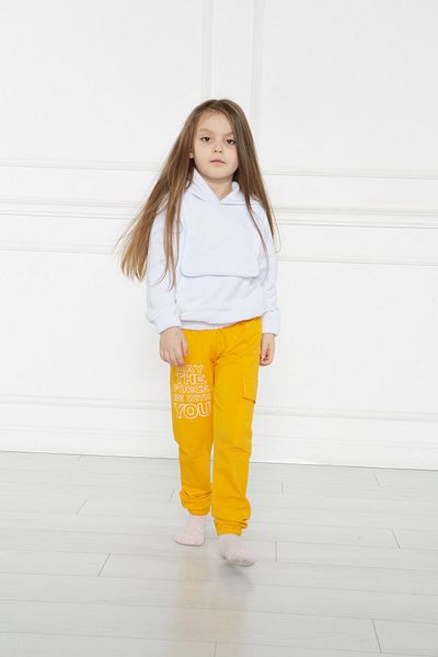 GÖKÇECİK TEKSTİL Kidsabu Force Yellow Kids Trousers
