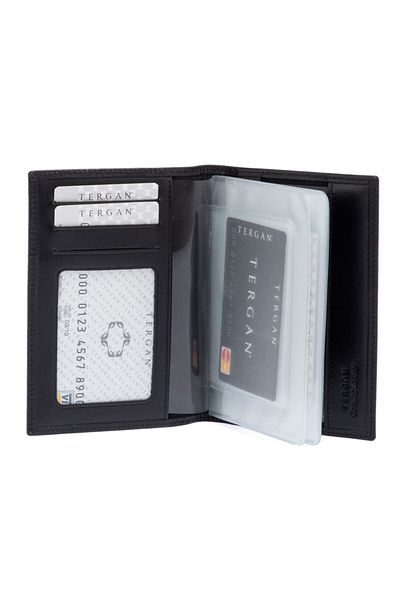 Tergan Black Unisex License Holder 01104b06