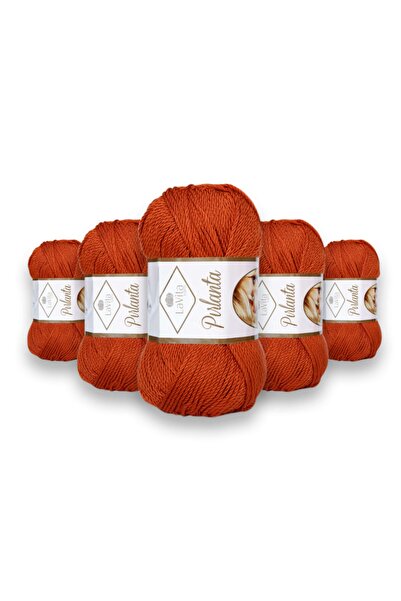 LaVita Yarn Набір з 5-ти діамантових амігурумі для в'язання - помаранчевий 9729