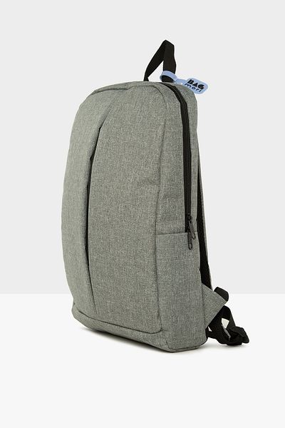 Bagmori Rucsac gri pentru laptop pentru femei, cu detaliu cusătură M000006523