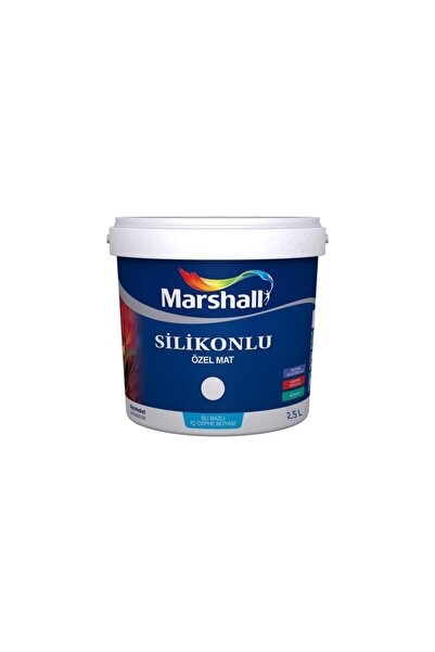Marshall Silikonlu Özel Mat Iç Cephe Boyası 2.5 L.
