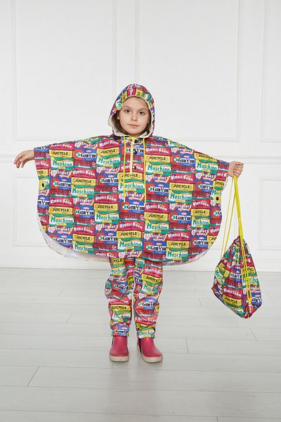 GÖKÇECİK TEKSTİL Kidsabu Patterned Raincoat
