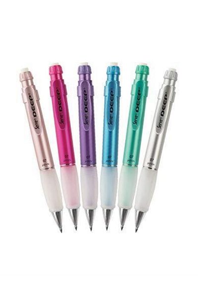 Serve Deep M. Metallic Pencil - 6-Piece Pet Category