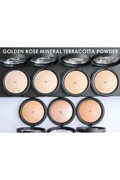 Golden Rose Mineral Terracotta Powder| Mp03