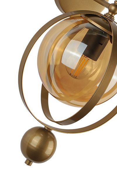 Begüsa Jupiter Sconce 2 Pieces Antique Honey Glass