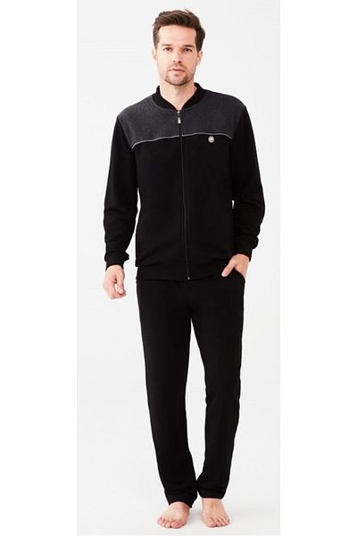 Mod Collection 3559 Men's Tracksuit Set - Black