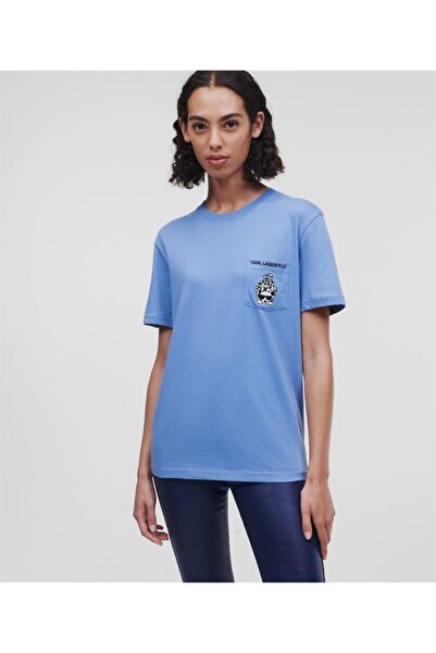 Karl Lagerfeld Ikonik Karlimal Uniseks T-shirt